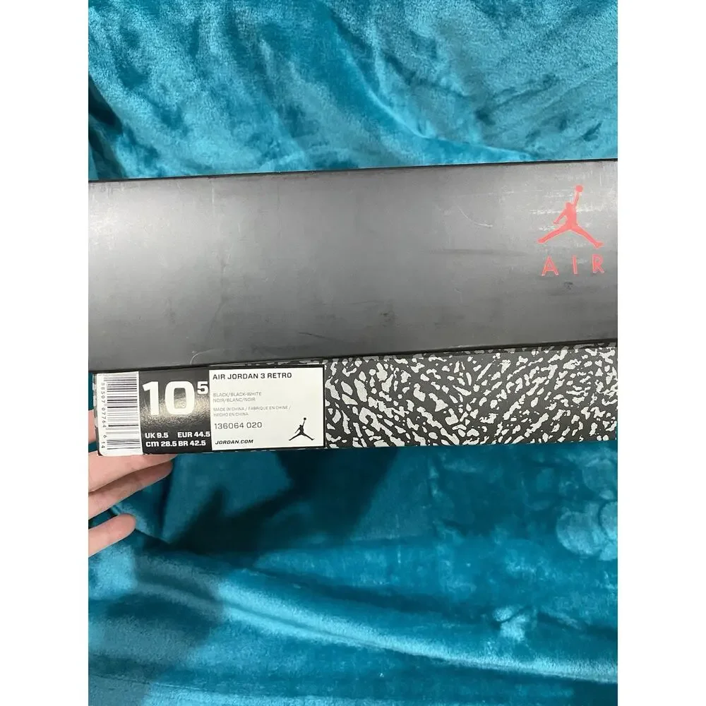 Size 10.5 - Air Jordan 3 Retro Cyber Monday